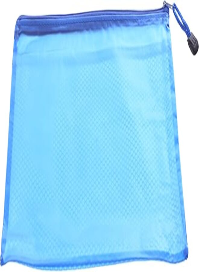 Micro B5 File with Zipper- Blue